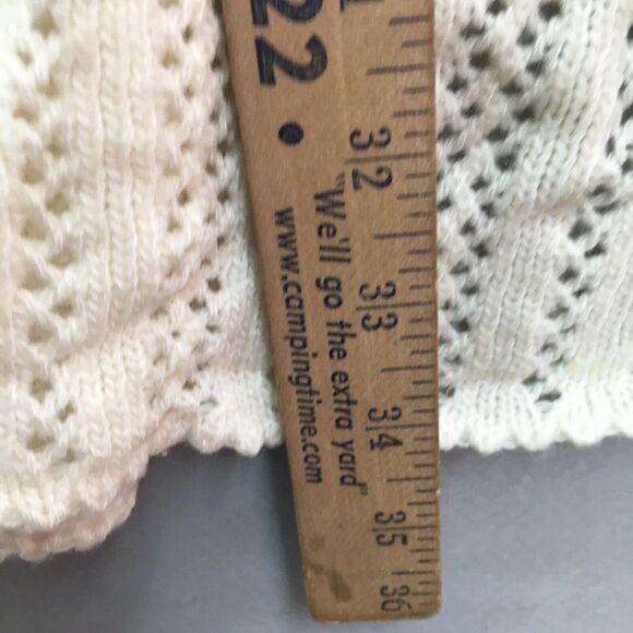 Fionini International Plus Long Sleeve Cream Knit Cardigan Size 22/24 Womens - Picture 12 of 12